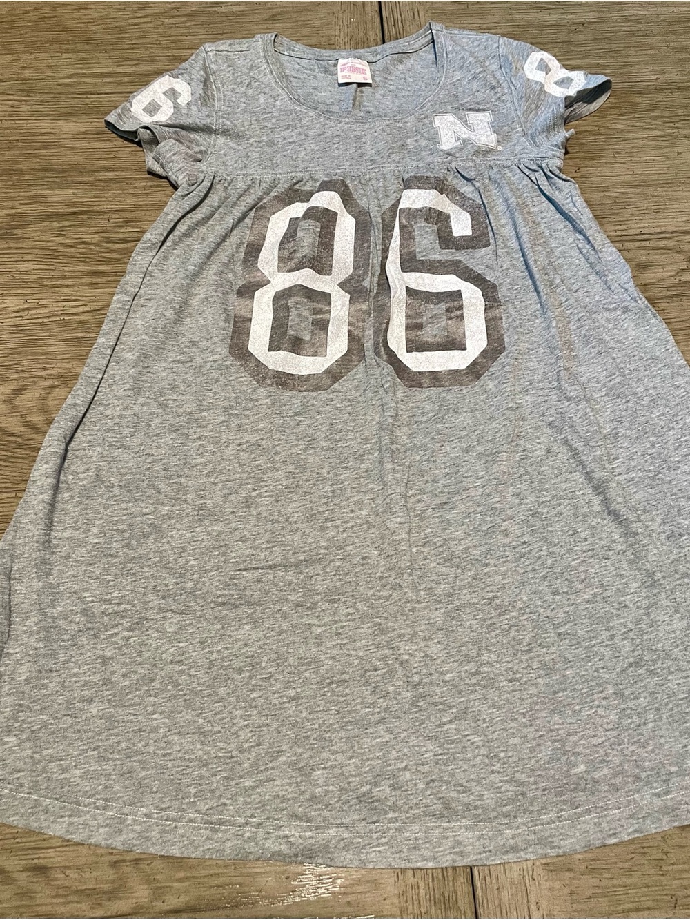 PINK Victoria’s Secret Nebraska Huskers nightgown. RARE - Picture 3 of 6